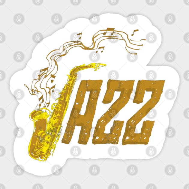 Saxophone Day Jazz Music Band Orchestra Jam Session Sticker by tanambos